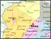 Beas Map